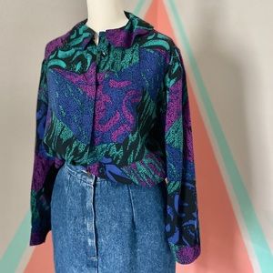 90’s W&J Stone blouse with the cutest collar.